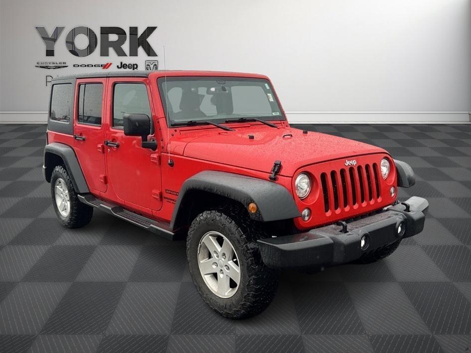 used 2017 Jeep Wrangler Unlimited car, priced at $18,394