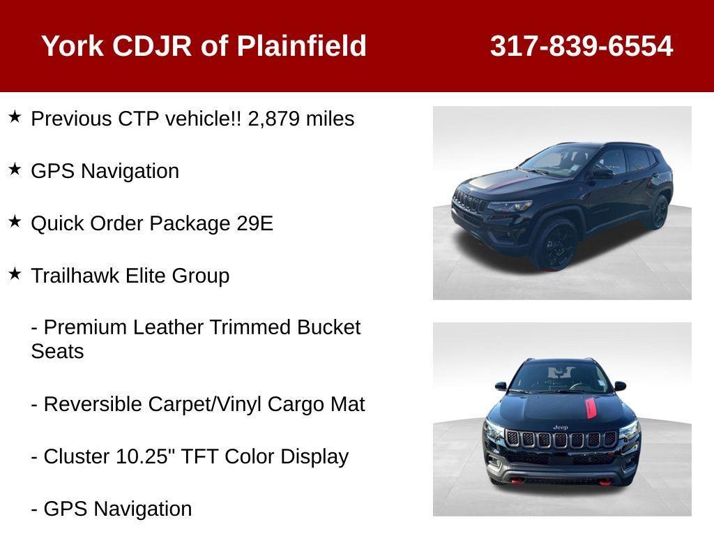 new 2024 Jeep Compass car, priced at $33,997