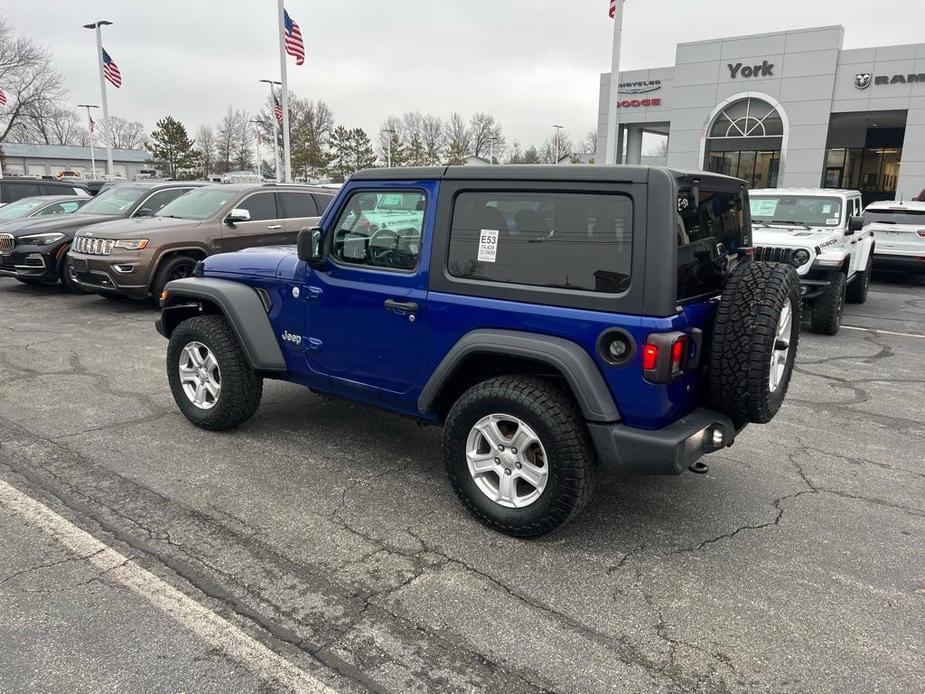 used 2020 Jeep Wrangler car, priced at $24,025