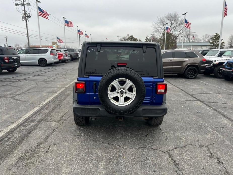 used 2020 Jeep Wrangler car, priced at $24,025