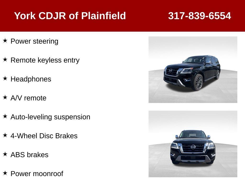 used 2023 Nissan Armada car, priced at $44,635