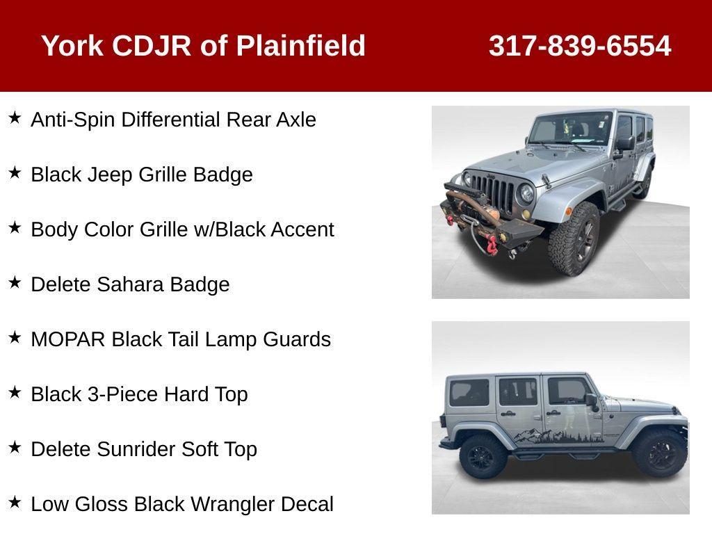 used 2017 Jeep Wrangler Unlimited car, priced at $21,528