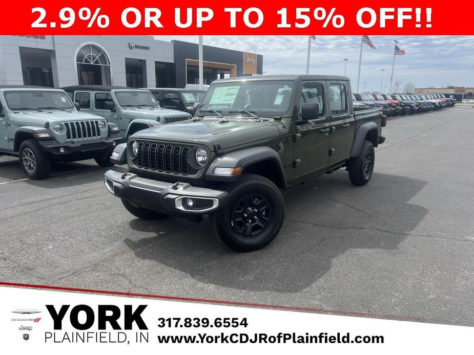 new 2024 Jeep Gladiator car, priced at $36,236