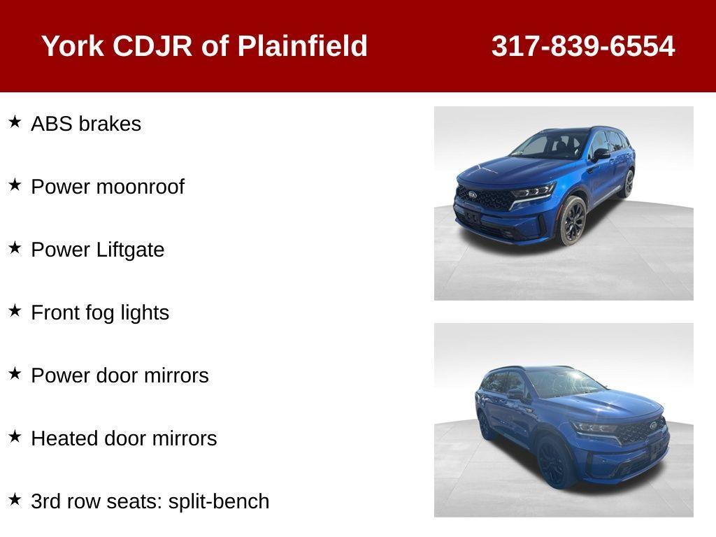 used 2021 Kia Sorento car, priced at $22,710