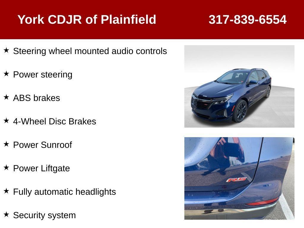 used 2022 Chevrolet Equinox car, priced at $23,988