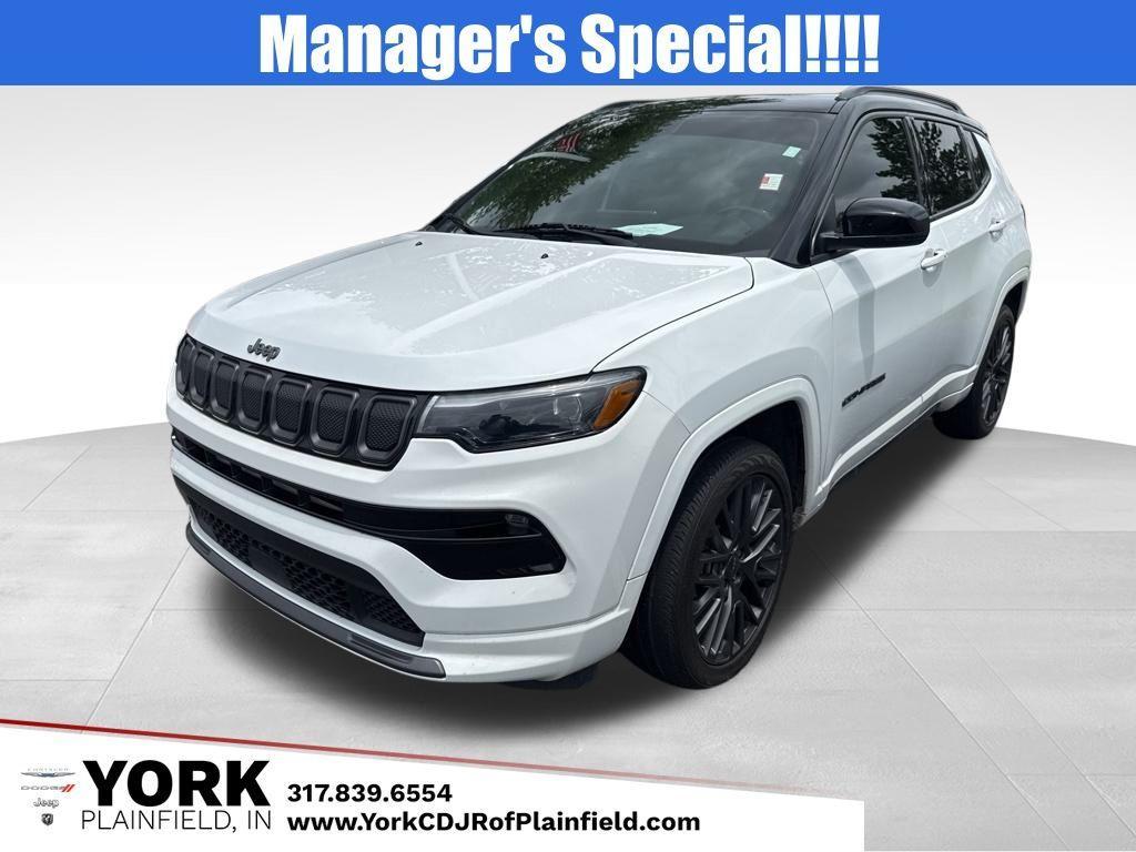 used 2022 Jeep Compass car, priced at $25,988