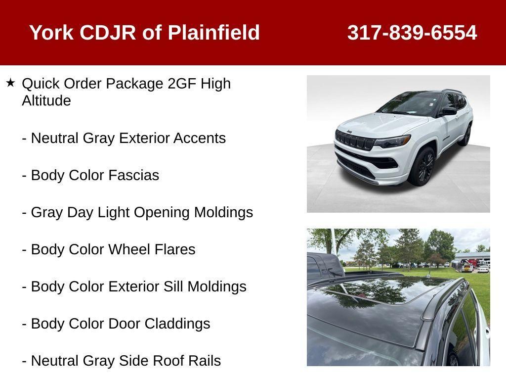 used 2022 Jeep Compass car, priced at $25,988
