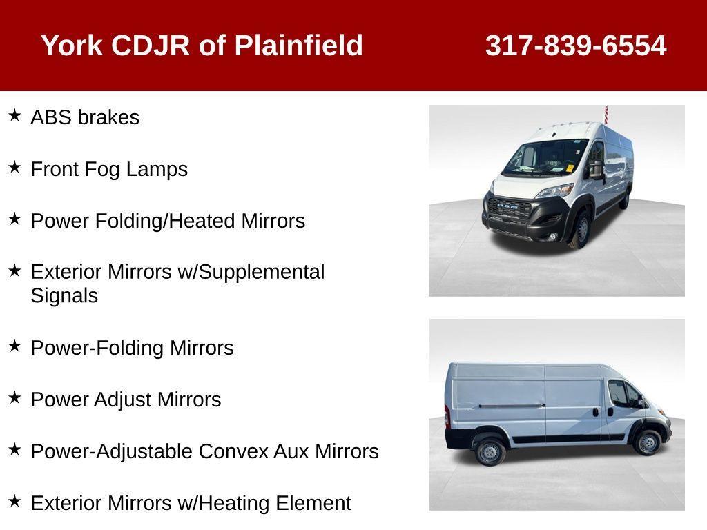 used 2025 Ram ProMaster 2500 car, priced at $44,500