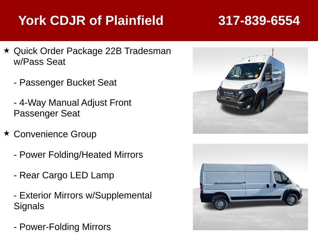 used 2025 Ram ProMaster 2500 car, priced at $44,500