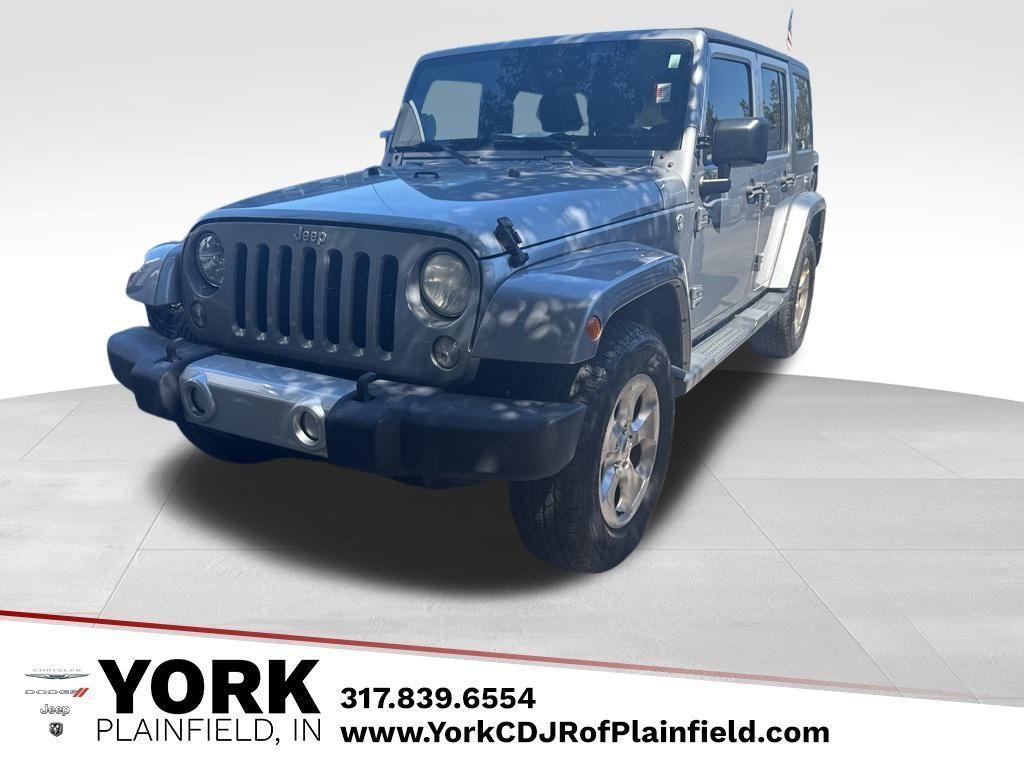 used 2015 Jeep Wrangler Unlimited car, priced at $18,534