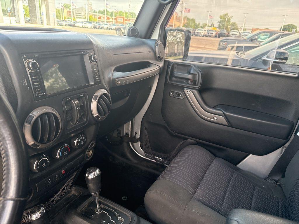 used 2012 Jeep Wrangler Unlimited car, priced at $11,994
