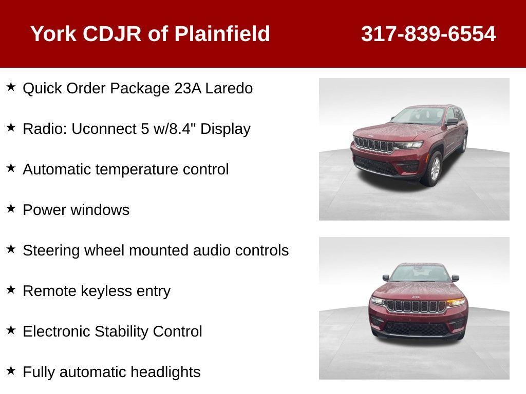 used 2024 Jeep Grand Cherokee car, priced at $28,000