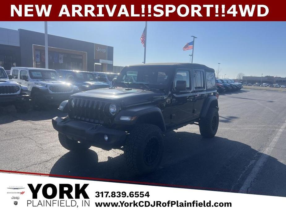 used 2023 Jeep Wrangler car, priced at $39,095