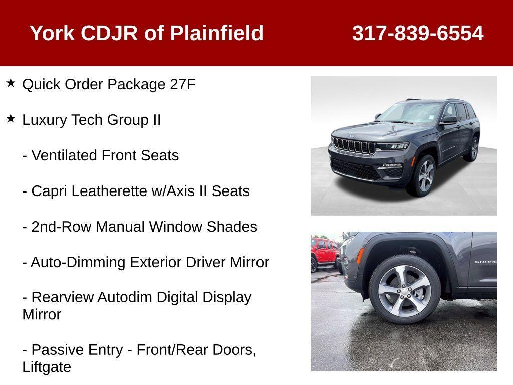 new 2024 Jeep Grand Cherokee 4xe car, priced at $57,019