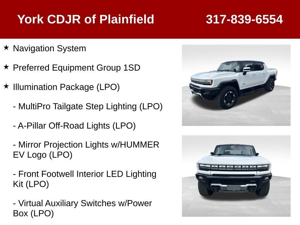used 2022 GMC HUMMER EV car, priced at $74,288