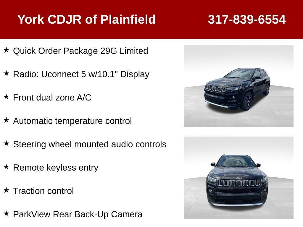 used 2024 Jeep Compass car, priced at $25,492