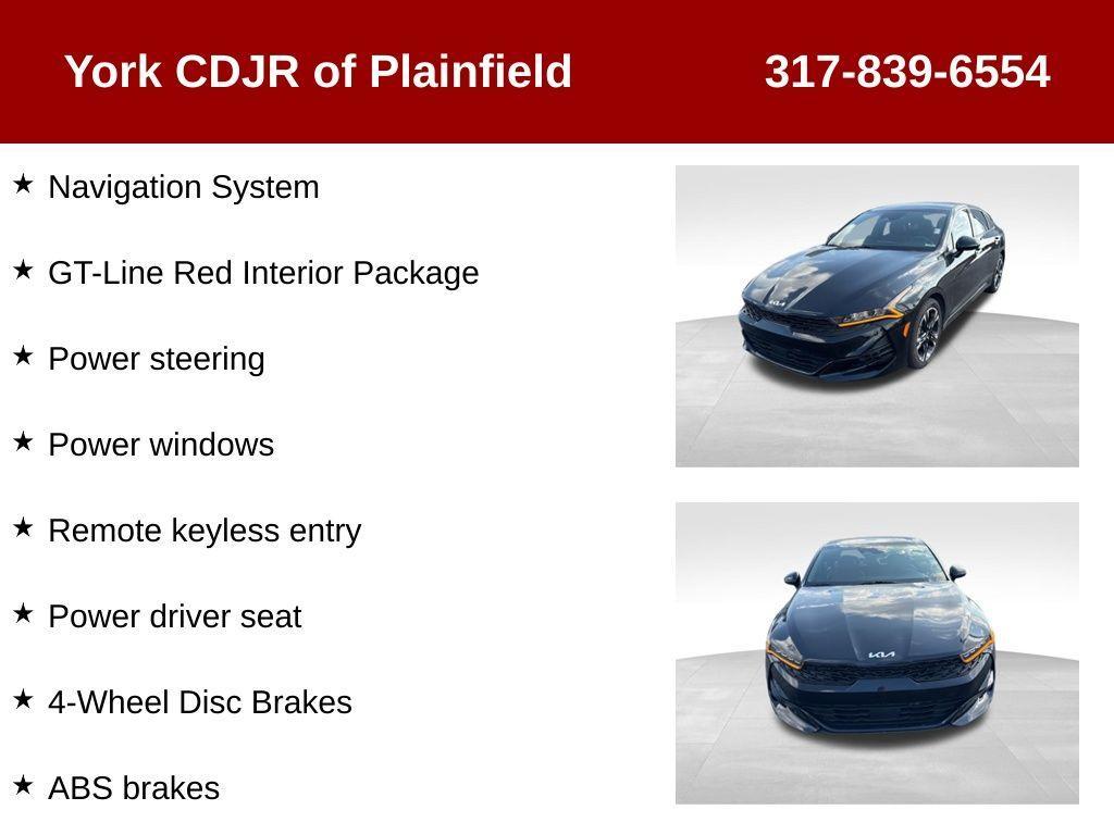 used 2022 Kia K5 car, priced at $25,561