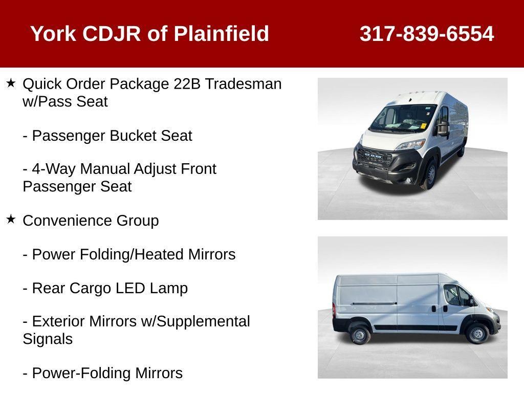 used 2025 Ram ProMaster 2500 car, priced at $44,500