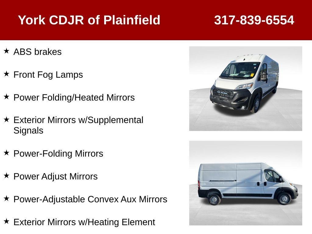 used 2025 Ram ProMaster 2500 car, priced at $44,500