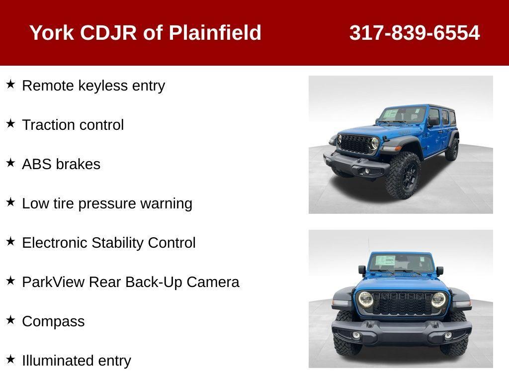 new 2026 Jeep Wrangler car, priced at $53,476