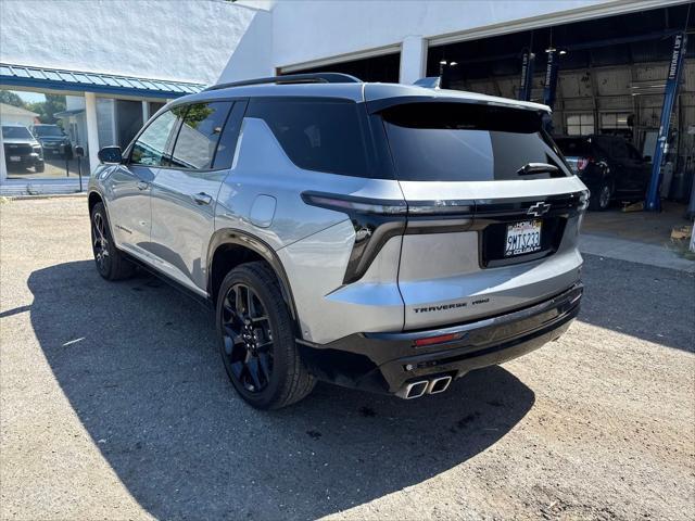 used 2024 Chevrolet Traverse car, priced at $55,802