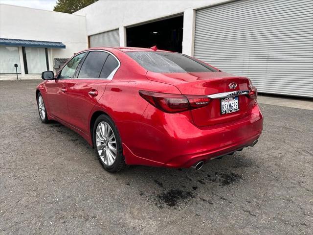 used 2021 INFINITI Q50 car, priced at $19,299