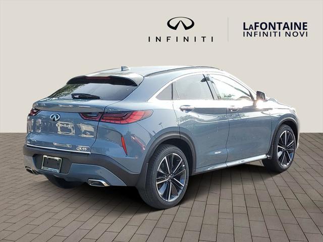 new 2025 INFINITI QX55 car, priced at $50,580