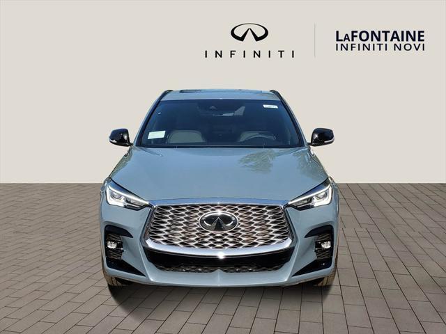 new 2025 INFINITI QX55 car, priced at $50,580