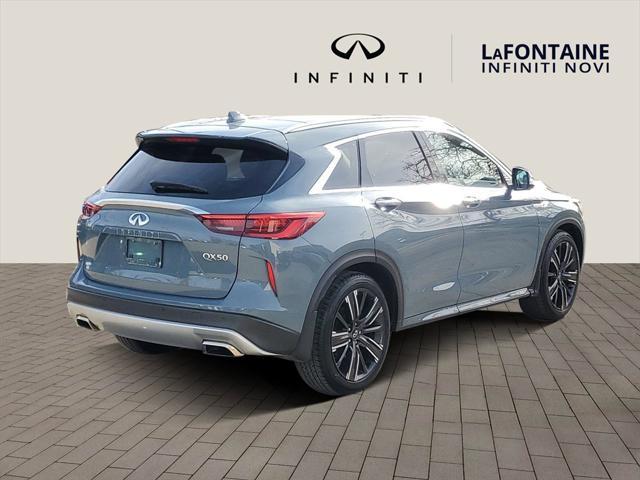 used 2023 INFINITI QX50 car, priced at $38,600