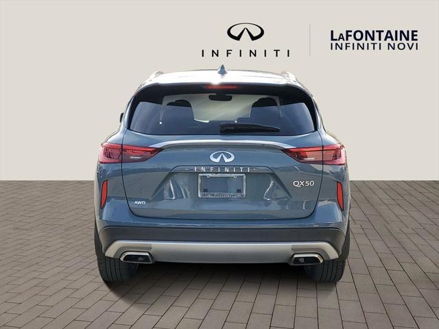 used 2023 INFINITI QX50 car, priced at $38,600