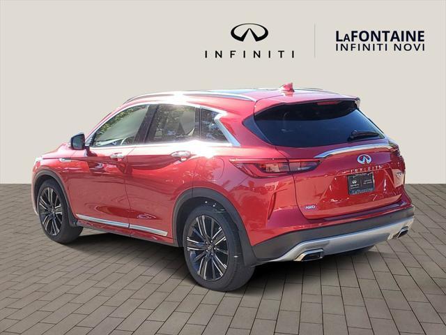 used 2023 INFINITI QX50 car, priced at $37,850