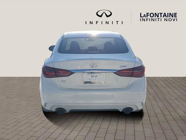 used 2022 INFINITI Q50 car, priced at $30,000