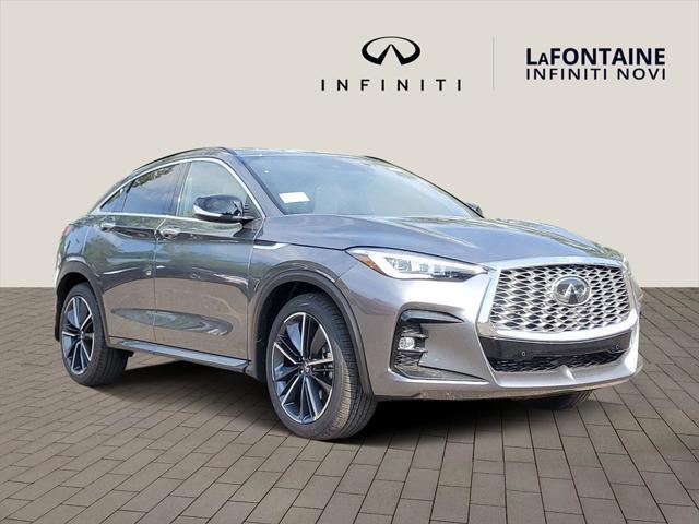 new 2025 INFINITI QX55 car, priced at $56,180