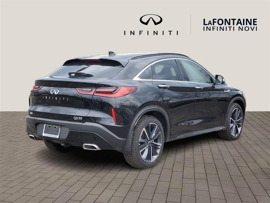 new 2024 INFINITI QX55 car, priced at $59,556