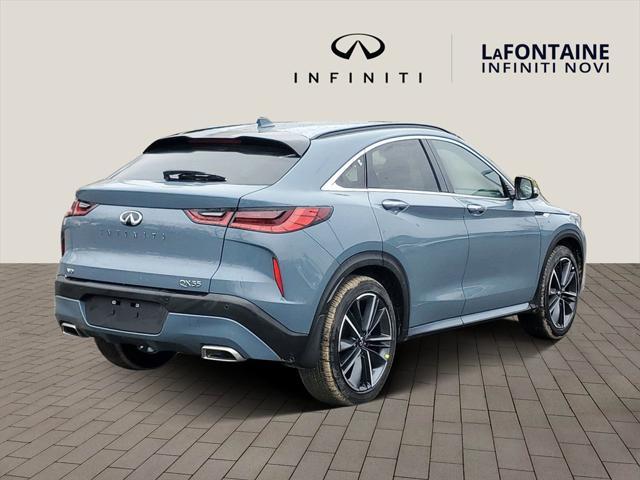 new 2025 INFINITI QX55 car, priced at $51,780