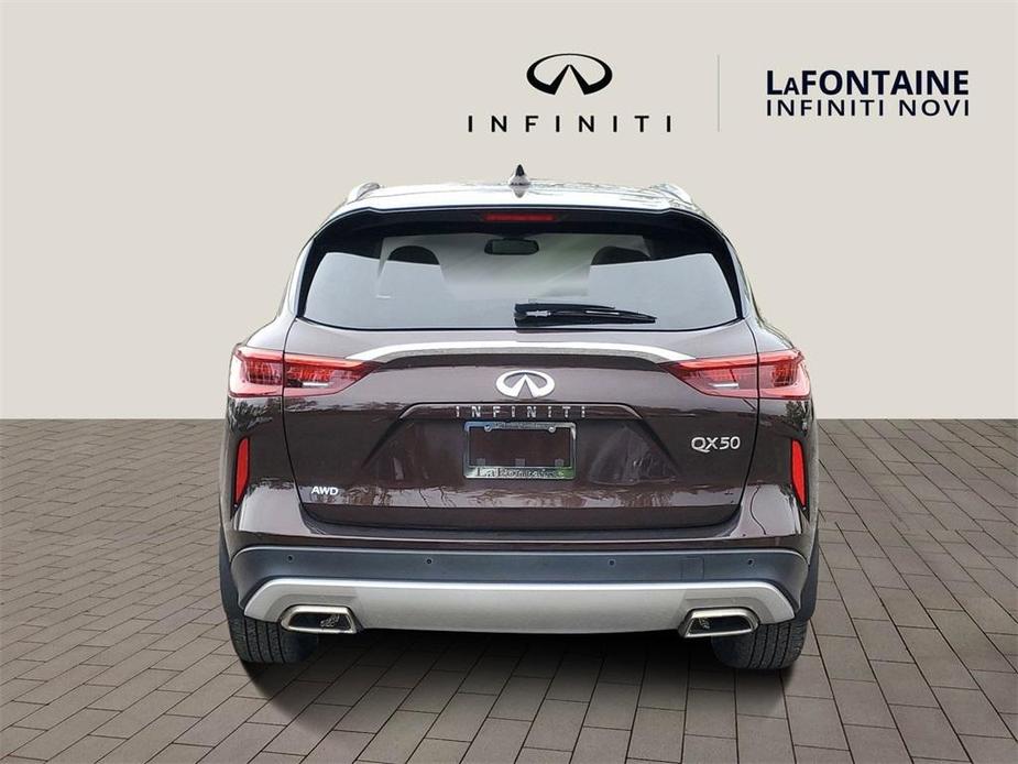 used 2021 INFINITI QX50 car, priced at $37,954