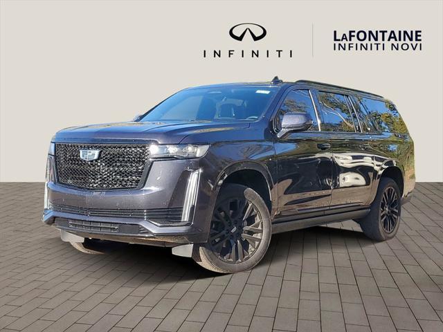 used 2023 Cadillac Escalade ESV car, priced at $92,500