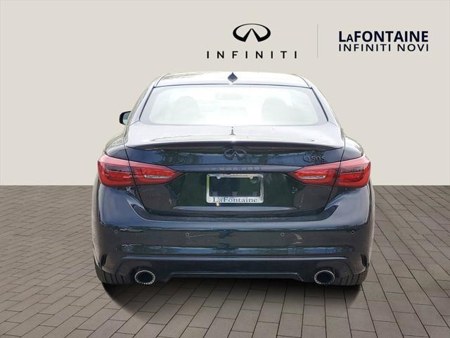 new 2024 INFINITI Q50 car, priced at $61,580