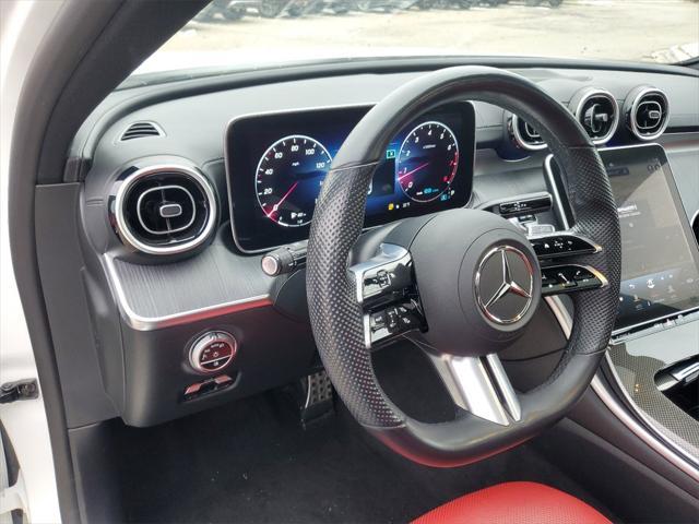 used 2022 Mercedes-Benz C-Class car, priced at $34,200