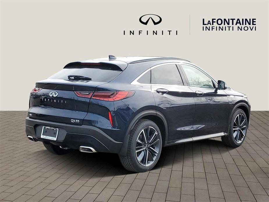 new 2024 INFINITI QX55 car, priced at $54,763