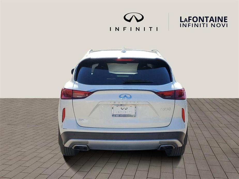 used 2021 INFINITI QX50 car, priced at $31,544