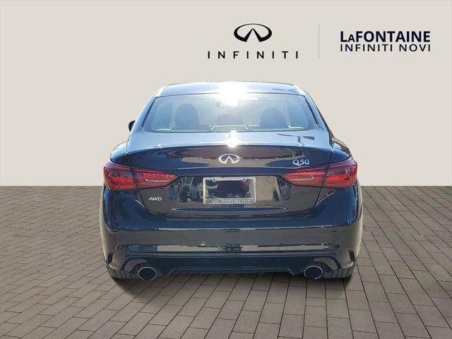 used 2023 INFINITI Q50 car, priced at $35,550