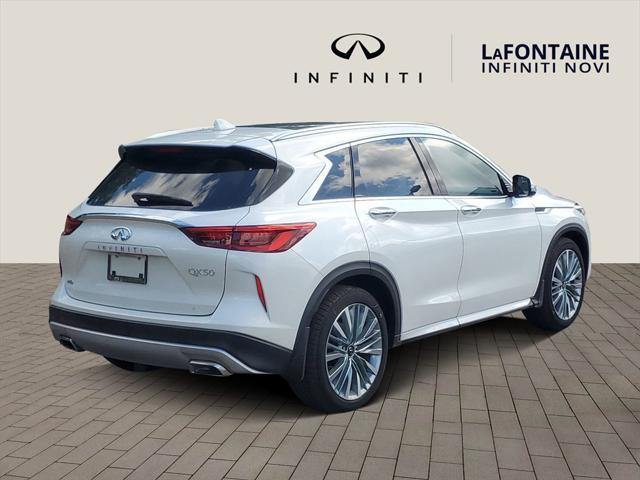 new 2024 INFINITI QX50 car, priced at $56,000