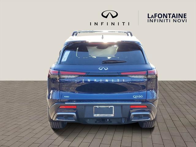 new 2024 INFINITI QX60 car, priced at $65,100