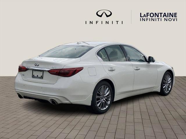 new 2024 INFINITI Q50 car, priced at $44,377