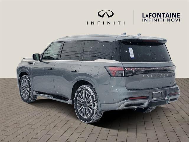 new 2025 INFINITI QX80 car, priced at $107,100