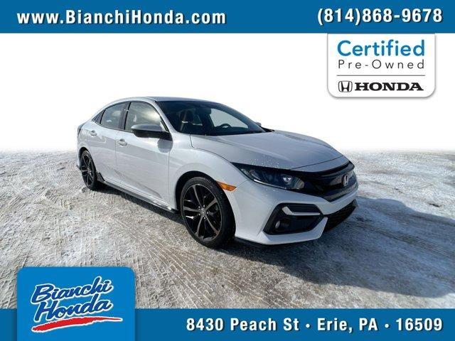 used 2021 Honda Civic car, priced at $22,951