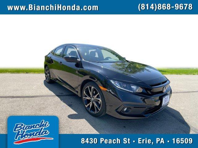 used 2021 Honda Civic car, priced at $24,373