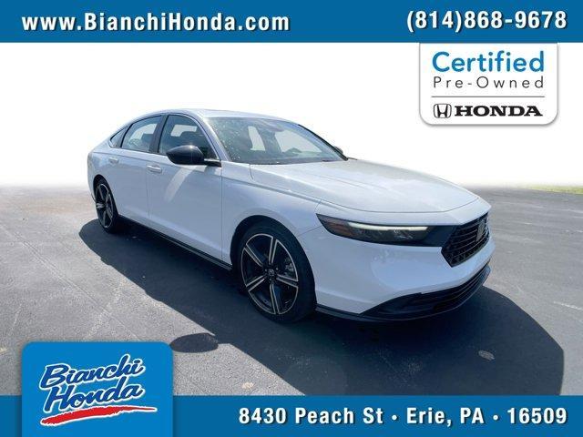 used 2023 Honda Accord Hybrid car, priced at $27,535