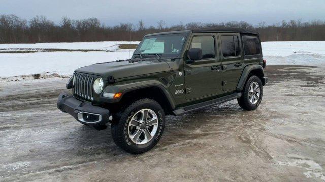 used 2021 Jeep Wrangler Unlimited car, priced at $31,620